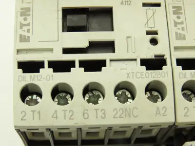 Eaton ZB12-4 Motor Starter Relay Contactor Set 10HP 7.5A 600VAC