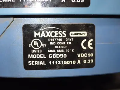 USED MAGPOWER / MAXCESS GBD90A230