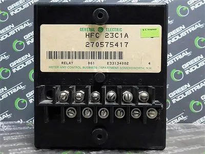 General Electric 12HFC23C1A Instantaneous Overcurrent Relay Damaged See Pic Used