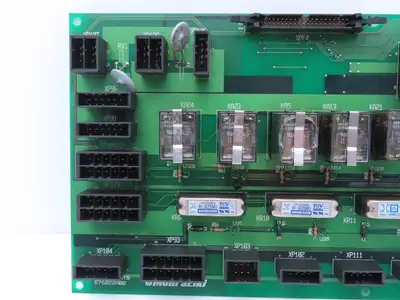 Mori Seiki E76022A02 Printed Circuit Board PCB Relay Module AP-DTP-RYS