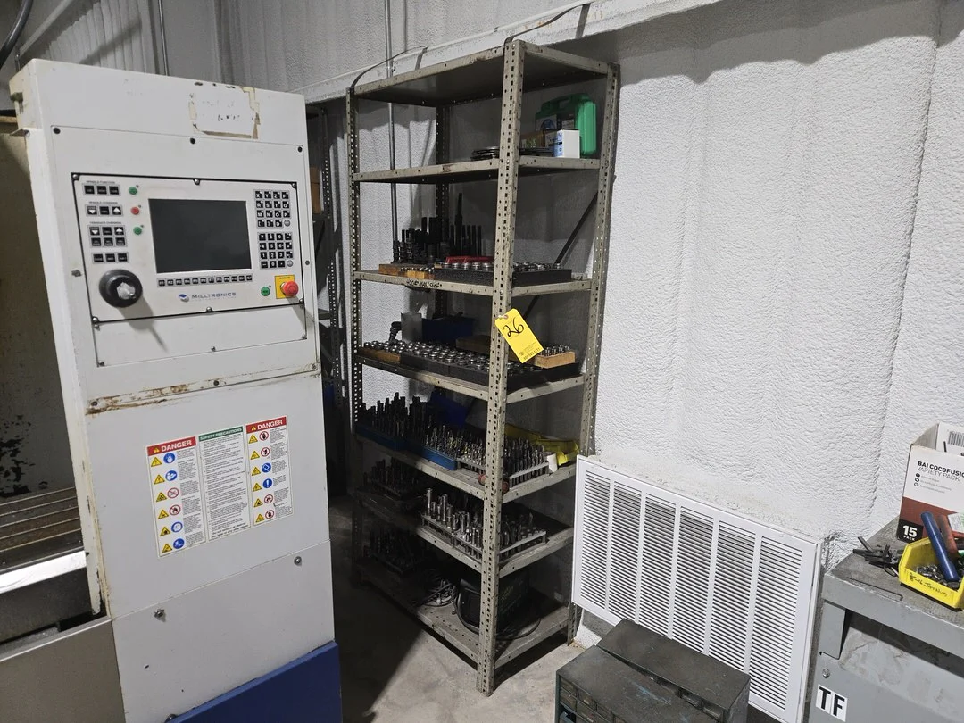 Shelf and Contents; Mill Tooling