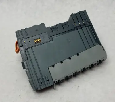USED B&R AUTOMATION BUS SUPPLY MODULE, INTERNAL I/O W/ X20BB80 BUS BASE MODULE