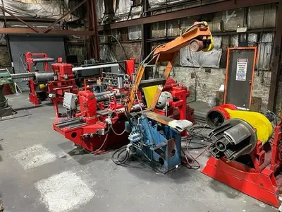 24" x .095" x 10,000Lbs. SECO Slitting Line w/ Banding Line (Used)
