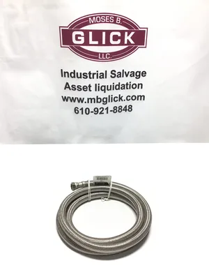 Watts 4560DWSS Stainless Steel Faucet Supply Line 3/8″ Compression 60″ Long