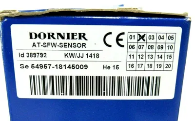 NEW DORNIER ELTEX AT-SFW-SENSOR YARN BREAK SENSOR 389792 54947 ATSFWSENSOR