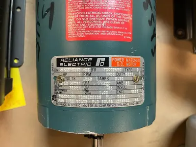 New | in-Stock RELIANCE ELECTRIC RELIANCE FD0056RC D.C. Motors Ohio US | Surplus Asset Holdings #1204571
