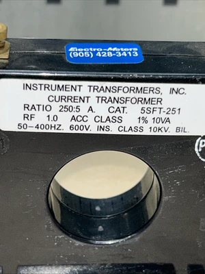 Instrument Transformers 5SFT-251 NNB Fast Shipping! + Warranty