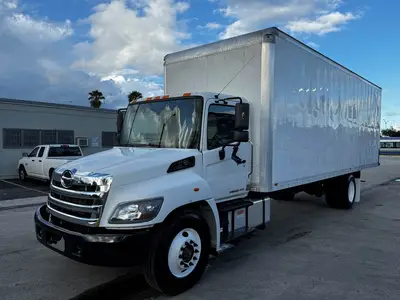 Used 2019 HINO 268 Box trucks Florida US | Truck and Van Outlet #1509125