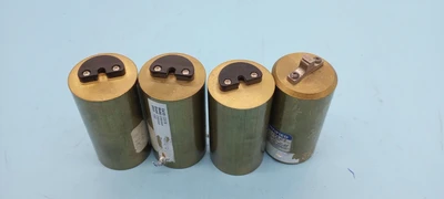(LOT OF 7) BRASS TEST SET ACCESSORIES  1.5 LB EACH