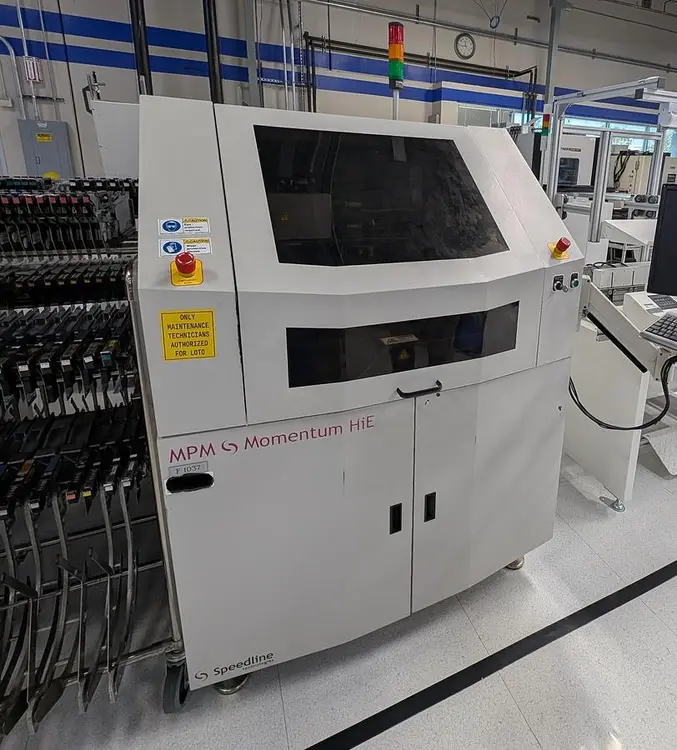 Used 2011 MPM MOMENTUM HIE PCB SMT Screen Printers Florida US | SMT Resource #777105