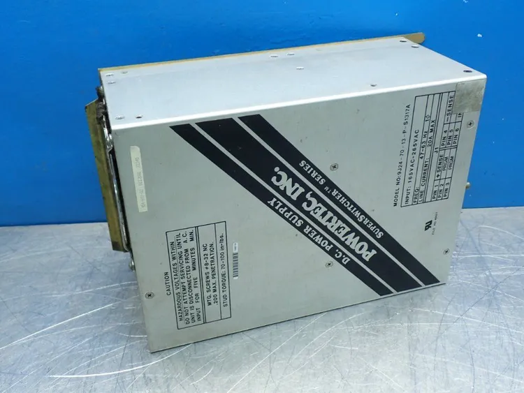 Used POWERTEC INC 9J247013PS1317A AC/DC Power Supplies Ohio US | HGR 24 #1070195