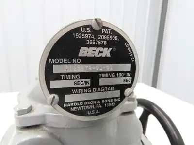 Used BECK _UNKNOWN_ Valves/Fittings | Arrow Industrial #627685
