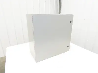 Wiegmann Electrical Enclosure Cabinet 24x24x12" Type 12 Gray  -No Backplate-
