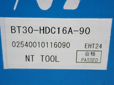 NEW NT TOOL CORP BT30HDC16A90