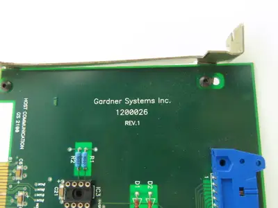 Gardner Systems 1200026 Host Communication Rev 1 Control PCB Circuit Board CNPD