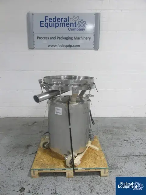 Used STM SAMS Techno Mech 30" STM Sieve, S/S Circular Screeners Ohio US | Federal Equipment Company #131357