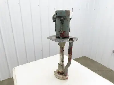 Graymills SuperFlo Centrifugal Immersion Ink Pump 3/4Hp 230/460V 3PH 1.25"npt