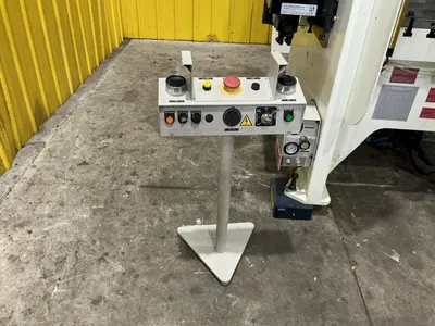 88 TON AIDA MODEL #DSF-N1-800 GAP FRAME SERVEPRO SERVO PRESS 6.3” STROKE 2015 : YOBRO #25100