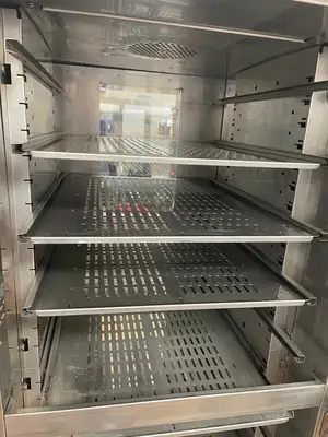Used Winston Used Winston HA4522ZE CVAP Pass Through Humidified Heated Holding Cabinet 120V Hot Food Warming, Holding, & Transport Cabinets Illinois US | Falcon Restaurant Supply #1374933