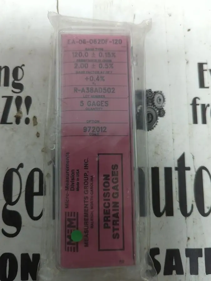 New | in-Stock MICRO-MEASUREMENTS EA-06-062DF-120 Transducers | Surplus Asset Holdings #1226621