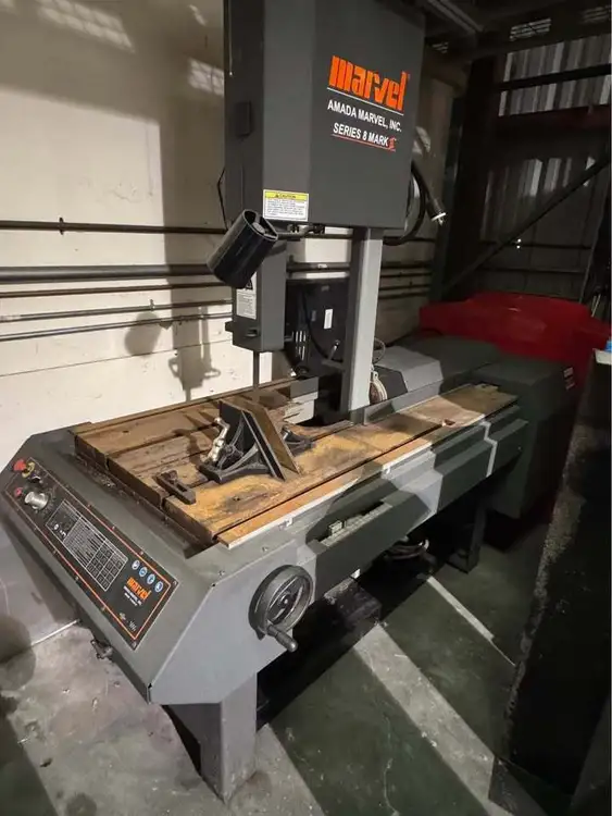 Used 2021 MARVEL SERIES 8 MARK II Vertical Band Saws Illinois US | Asset Exchange Corporation #1324545