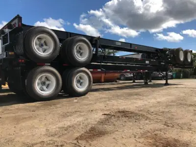 Used A PLUS 40FT CONTAINER CHASSIS TRAILERS Chassis Florida US | USA Transequipment #1542586
