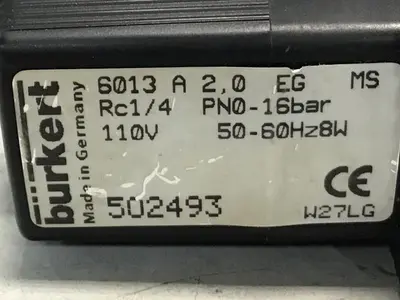 USED BURKERT 502493 6013