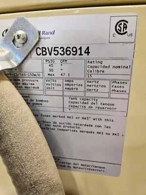 USED INGERSOLL-RAND UP6-15CTAS-150W/D