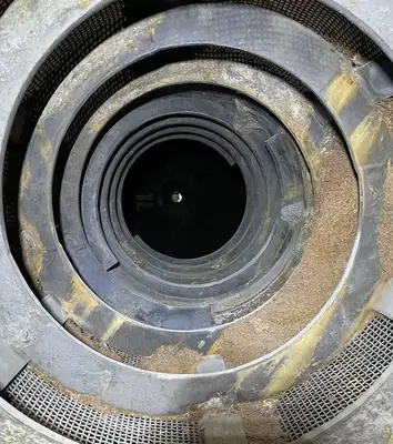 11'-6" X 22' Horizontal Ball Mill w/ 1100 kW WEG Motor