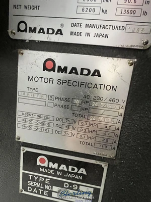 Used AMADA RG-100 Press Brakes California US | Sterling Machinery Exchange #1465715