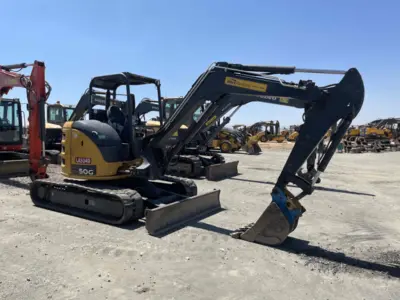 2019 JOHN DEERE 50G 9,500-24,999 Lb Mini Excavators | Steam Well LLC (2)
