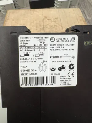 SIEMENS 3TK2821-2CB30 Electrical/PLC/Automation | ESS Industrial Equipment Sales (8)