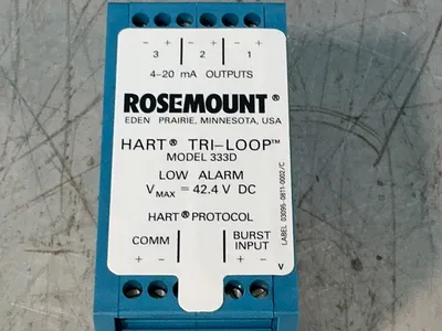 Used ROSEMOUNT 333D Industrial Controls Ohio US | HGR 24 #1263447