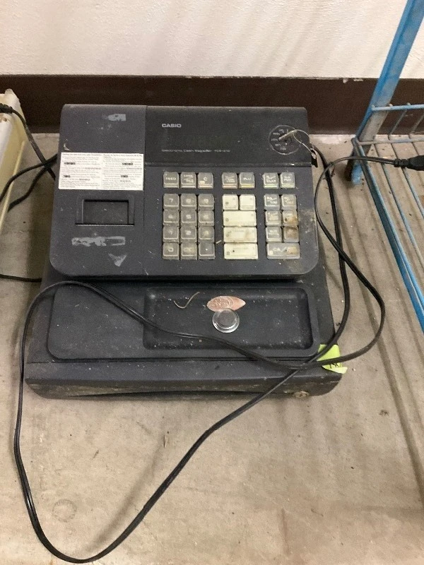 Casio cash register