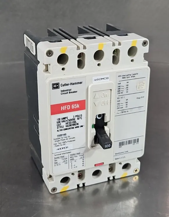 Used Eaton HFD3100L Circuit Breakers | Palmetto Automation #1156509