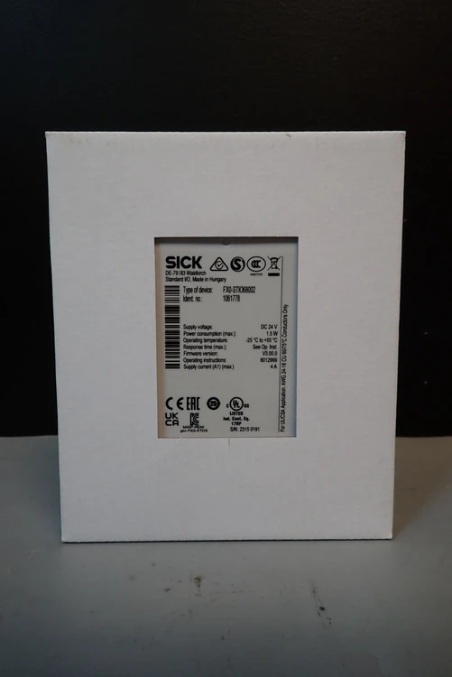New | in-Stock SICK FX0-STIO68002 PLC Processors | BG Industrial Surplus #471370