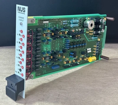 USED NUS INSTRUMENTS NUSA025PA1 Rev 3