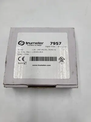 New | in-Stock TRUMETER TRUMETER 7957 DIGITAL TIMER  *NEW IN BOX* Timers | ND Industrial Surplus #1215746
