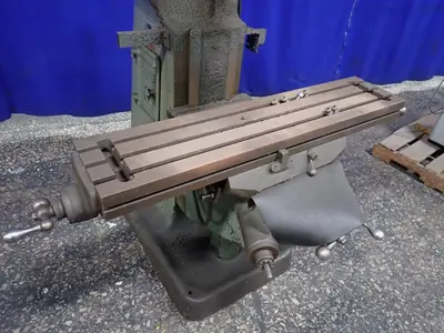 Bridgeport 9" X 42" Vertical Mill