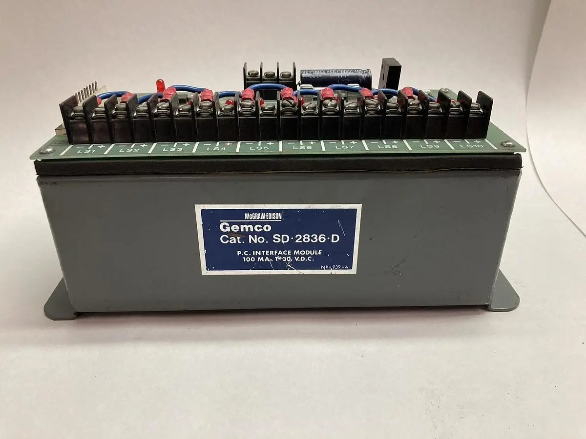 Used GEMCO SD-2836-D Misc Electrical & Power Parts Ohio US | Surplus Asset Holdings #1242343