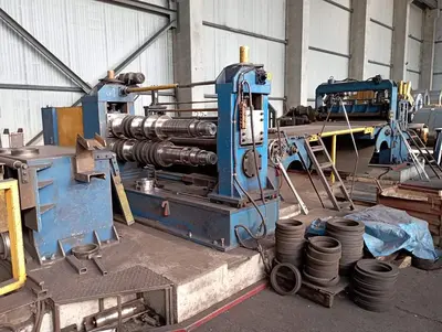 USED 2010 WINFOS LONGITUDINAL SLITTING LINE YC 180