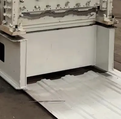 Purlin Bearing Rib (PBR) Overlay Panel Cold Roll Forming Machine Florida
