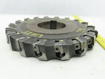 Dijet HSM9.018-10431L 9" Indexable Face Shell Mill LH Cutter 76mm Arbor 18 Flute