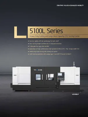 HYUNDAI WIA CNC MACHINE TOOLS L5100LC 2-Axis CNC Lathes | Hillary Machinery (2)