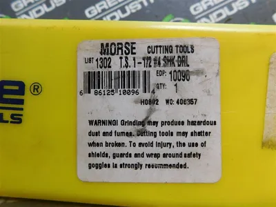 Morse Cutting Tools 10096 1-1/2" SHK Drill Bit Used