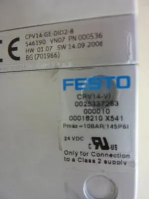 USED FESTO CPV14-VI