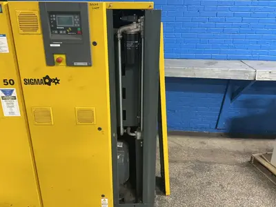 Used 2011 KAESER BSD 50 Rotary Screw & Sliding Vane Air Compressors Ohio US | HGR 24 #1704950