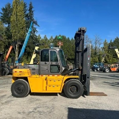 Used 2019 HYUNDAI 110D-9 Internal Combustion Forklifts: Pneumatic Tire British Columbia CA | Leavitt Machinery #1494074