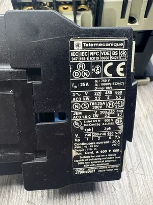 TELEMECANIQUE LC1D0901 & LC1D2510 Electrical/PLC/Automation | ESS Industrial Equipment Sales (10)