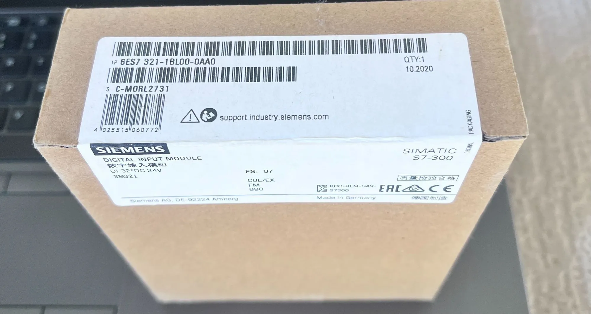 New | in-Stock SIEMENS SIMATIC S7-300 Programmable Logic Controllers EG | H.A.M #1538018